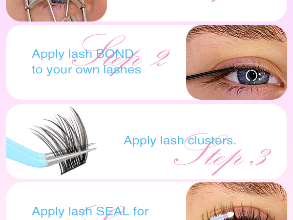 Wispy Lash Clusters