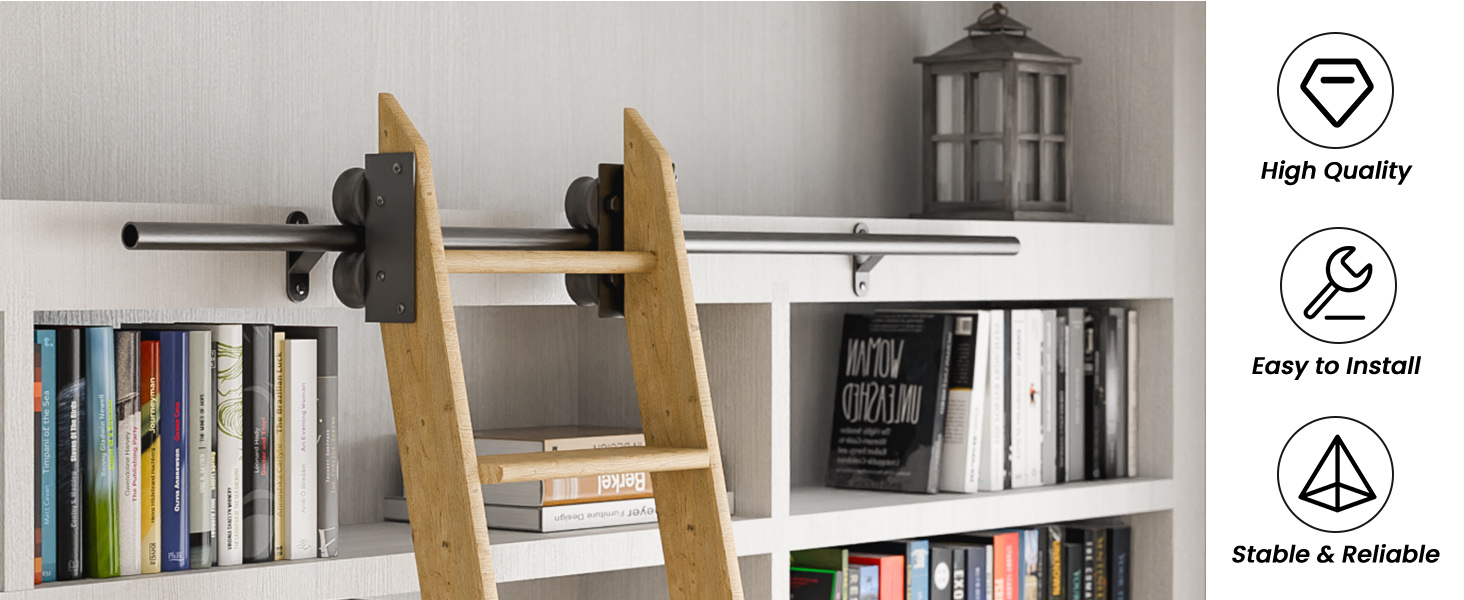 3.3FT library ladder hardware kit