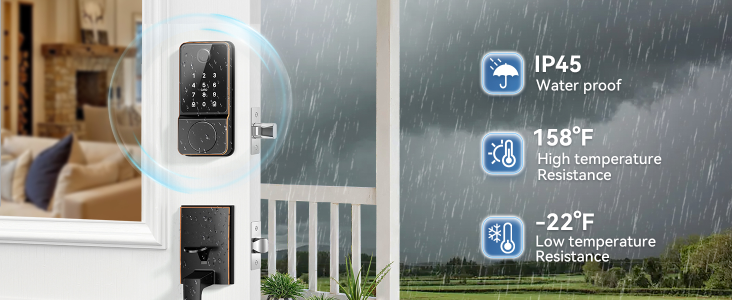 front door keypad lock