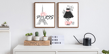 quote prints vogue pictures wall decor makeup canvas wall decor bedroom decor paris decor
