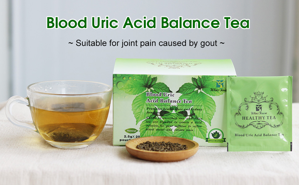 Wins Town Blood Uric Acid Balance Tea, Promote Purine