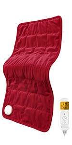 red heating pad