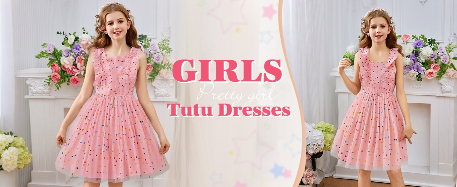 Grls Party Formal Dress
