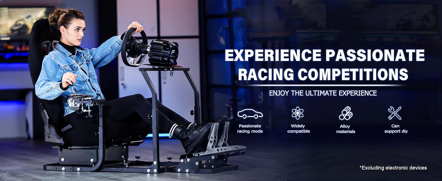 Racing simulator cockpit