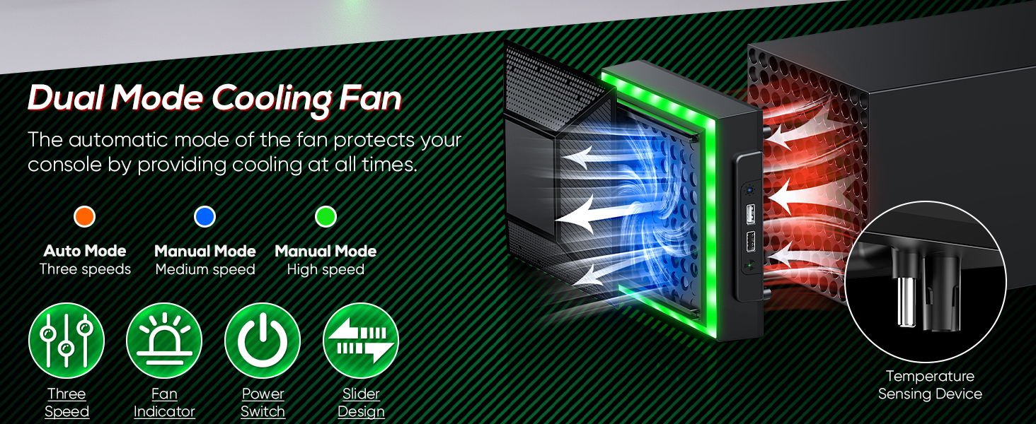 Dual Mode Cooling Fan