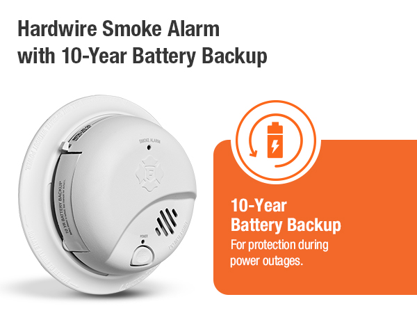 First Alert SMI105-AC, Interconnect Hardwire Smoke Alarm
