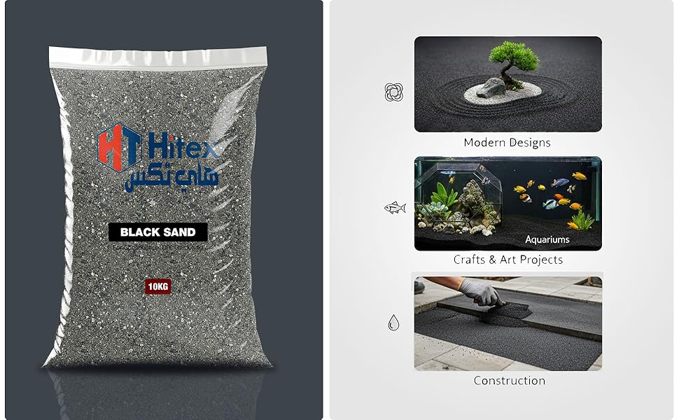 NATURAL SAND RED SAND BLACK SAND CONSTRUCTION AQUARIUM PAVING DIY