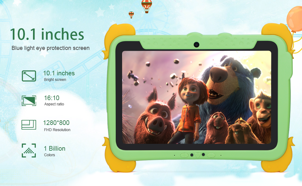 10.1 Inches Kids Tablet