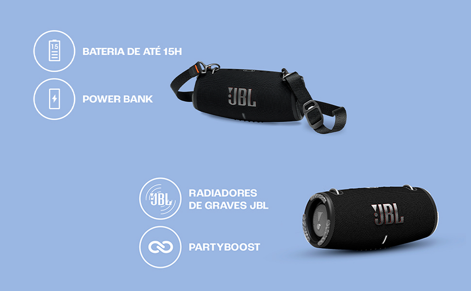 Caixa de Som, Caixa de Som JBL, Caixa de Som Bluetooth, JBL Go 3, Caixa JBL, JBL Boombox 2, Xtreme