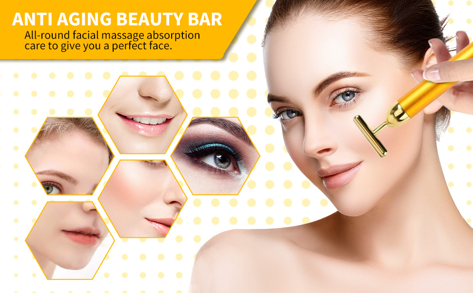 24K Gold Energy Beauty Bar