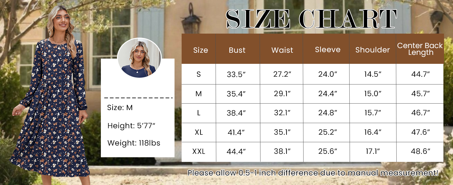 casual fall dresses for women 2025
