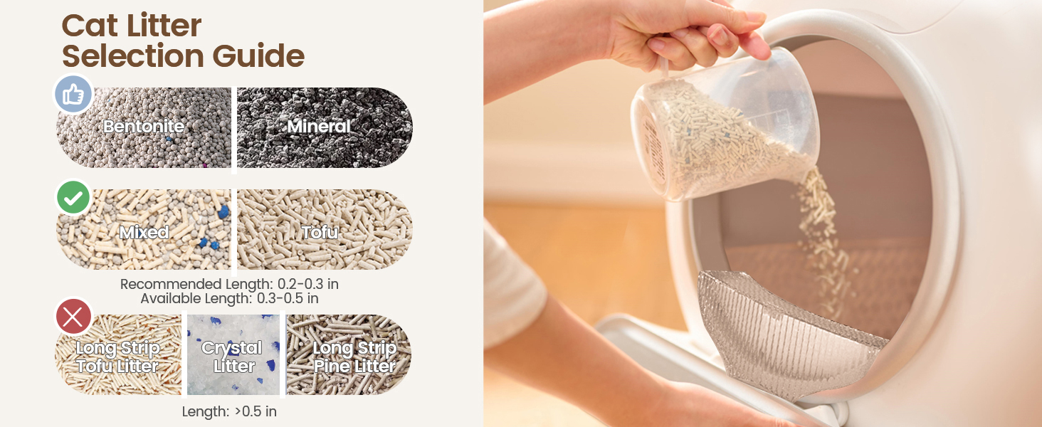 automatic cat litter box self cleaning