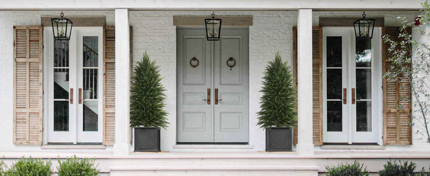Artificial Topiary Cedar Tree