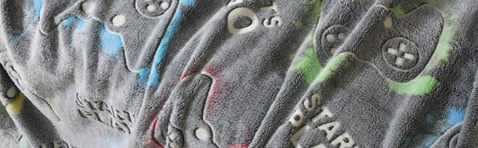 Glowing Throw for Fun Soft Blanket