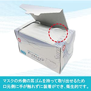 Amazon.co.jp: 白十字 サージカルマスクプレミアム 50枚入