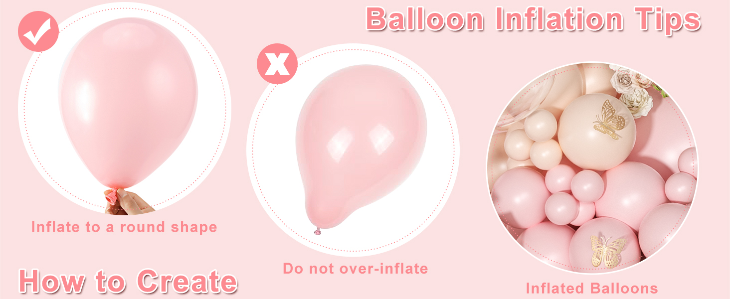 Pink Balloon Arch Kit