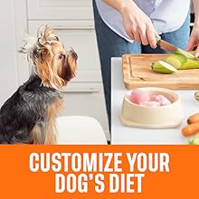 Customize your dog's diet