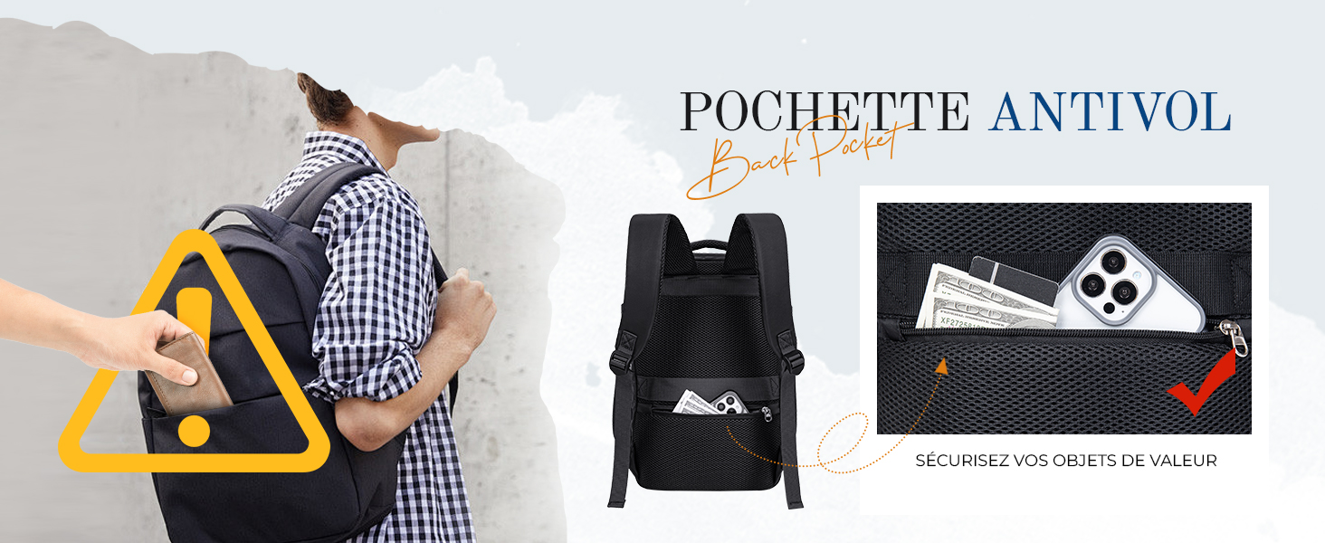 sac à dos antivol