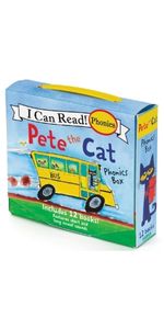 Pete the Cat 12-Book Phonics Fun! jacket