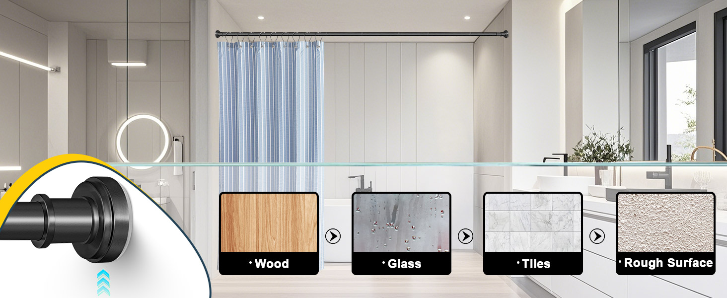 shower curtain rod
