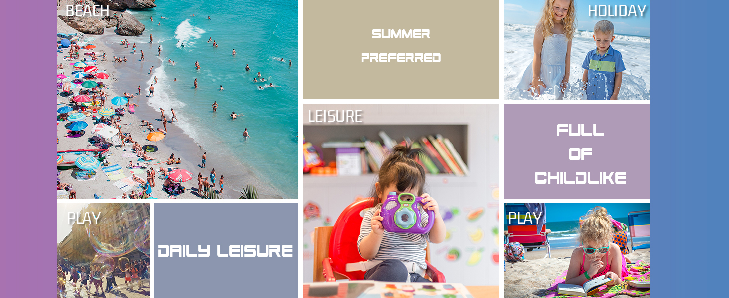 Kids Sliders Girls Summer Slippers