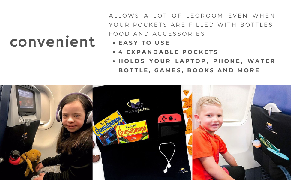 travel kids children airplane plane tray cover organizer games media books magazines headphones