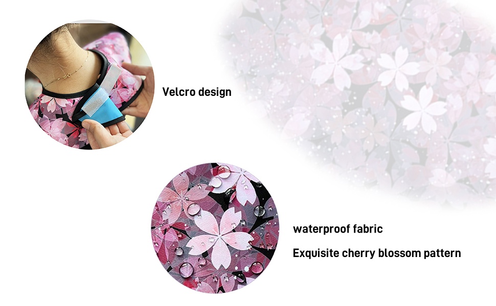 adult bibs for women washable,Velcro design