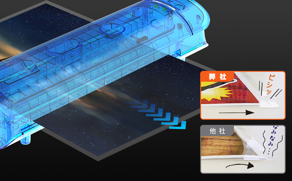 Amazon | ラミネーター A3/A4対応 本体 気泡なし 簡単操作 ラミネート