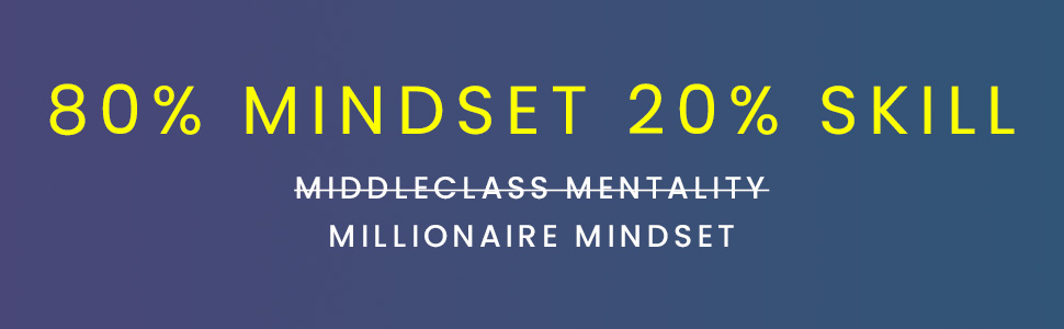 80% MINDSET 20% SKILLS