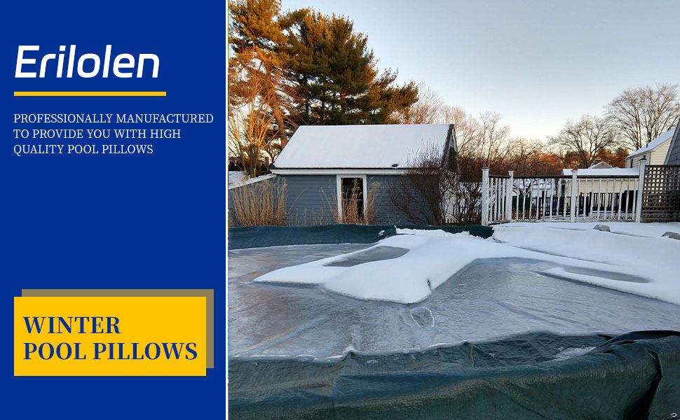 4ft X 4ft Pool Pillow for Above Ground Pools, 0.4mm Extra