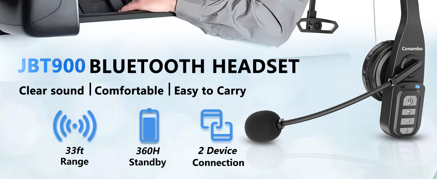 bluetooth headphones with mic
