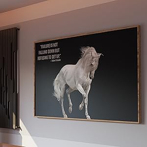 horse motivation poster, horse quotes, horse wall art, inspirational horse art