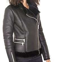 ジャケット・アウター vintage sheepskin leather jacket BLK XL Vintage Sheepskin Leather Jacket Black Spanish Mid Length