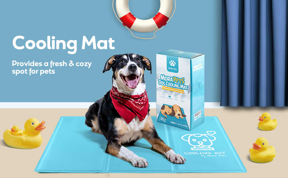 MORA PETS Dog Cooling Mats, Durable Pet Cooling Mat for Dogs Cats, Non