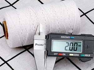 G2PLUS White Cotton String Twine, 100M Gift Wrapping Bakers String, 2MM Handicrafts Decorative Cord Twine For DIY Gift Decorations - Online Marketplace