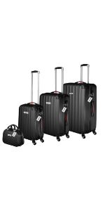 tectake 4-teiliger Schwarzer Reisekoffer mit TSA Zahnradenschloss und Rollen 360° 82e4ebe1 B8b5 4170 Be81 D64f5e34b678. CR0,0,150,300 PT0 SX150 V1