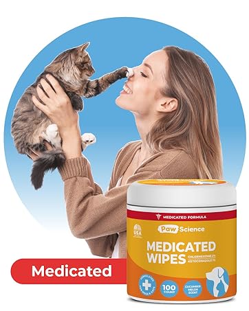 paw science medicated wipes medicated shampoo medicated spray