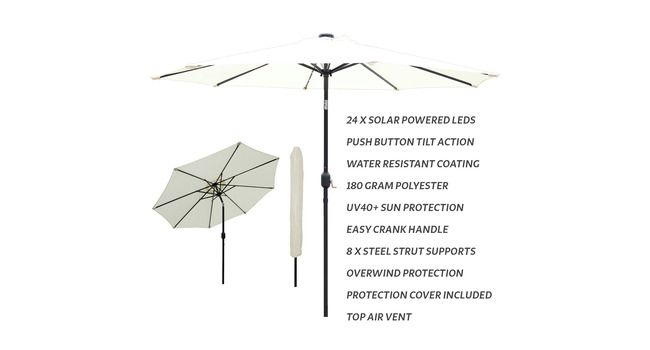 GlamHaus Parasol