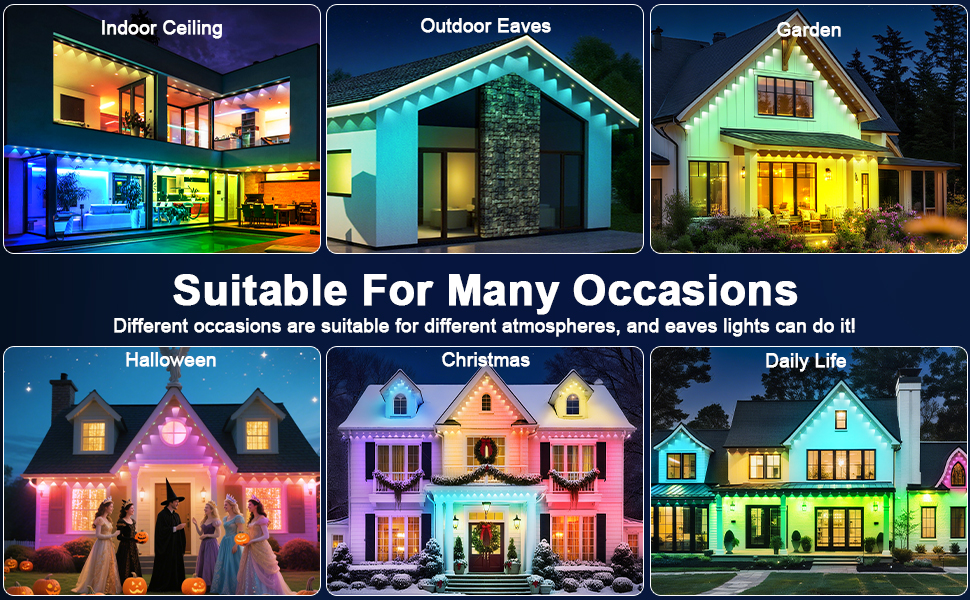 permanent outdoor lights