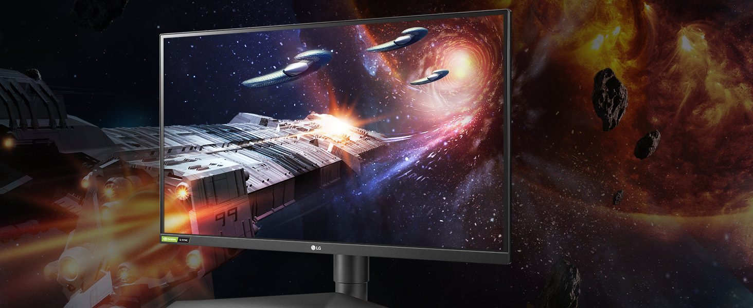 LG Ultragear 27GL83A-B 27 inch 16:9 QHD IPS 144Hz 1ms NVIDIA G-SYNC ...