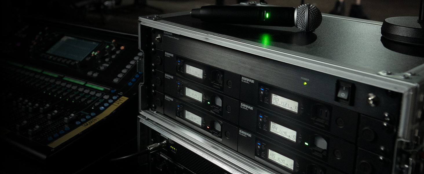 Shure GLXD + Dual Band Wireless Systems