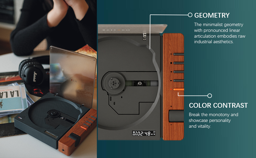 syitren R300 CD Player detail 3