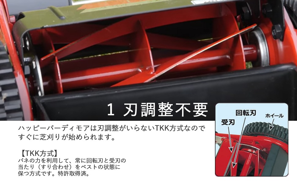 手動式芝刈機　ハッピーバーディーモアー　GSB-2000H 純正研磨セット付き Amazon.co.jp: キンボシ ハッピーバーディモアー GSB-2000H 手動