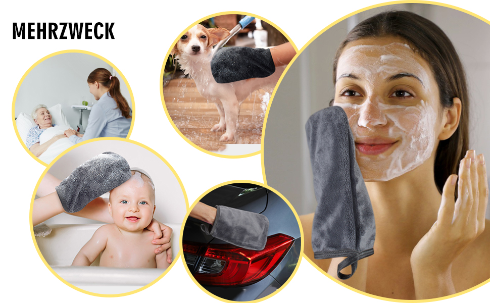Herbruikbare make-up remover