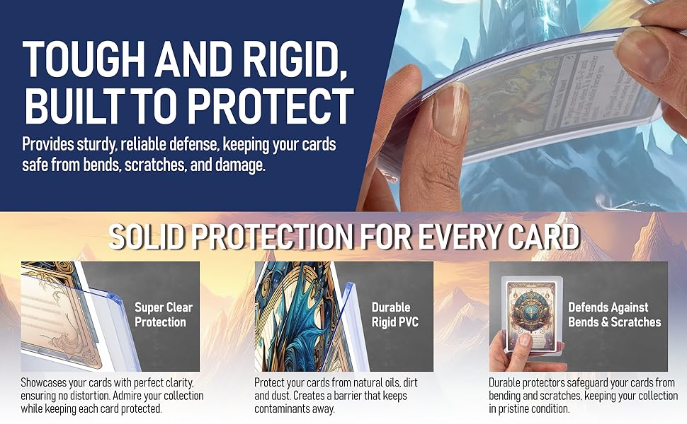 Trading Card Toploaders Module 4