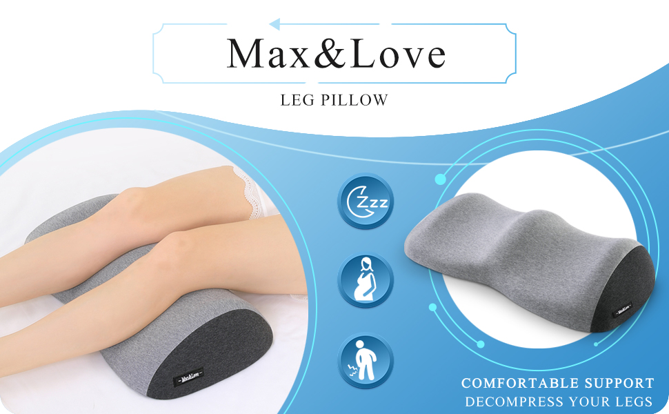 Knee Pillow Ankle and Knee Support Leg Elevation Back