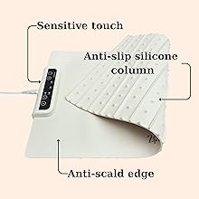 electric mat for food silicone electric heating tray food warming mat foldable heating food mat