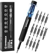 Sharden 27-in-1 Precision Screwdriver Set Multi Bit Small Screwdriver Magnetic Mini Screwdriver S...