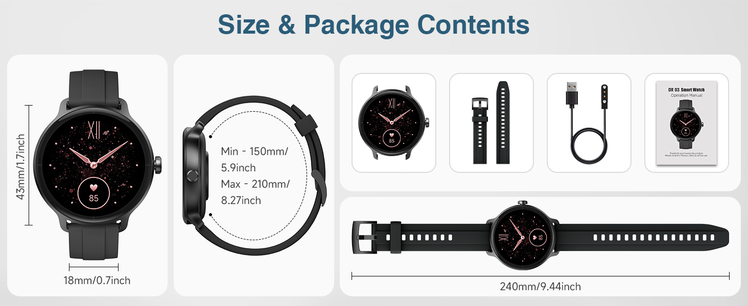 android smart watches for women