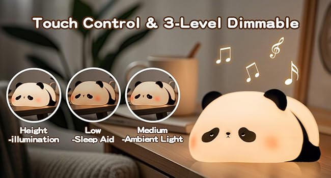 panda night light